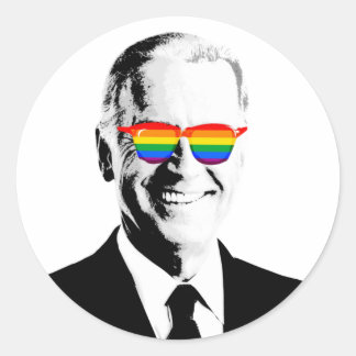 Pegatina Redonda Orgullo Joe Biden
