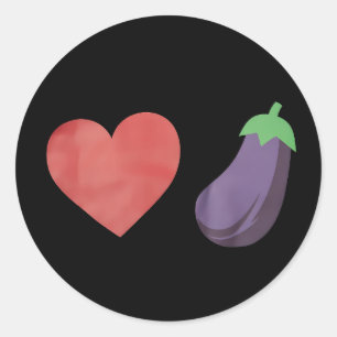 Pegatina Redonda Orgullo LGBTQ gay divertido