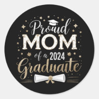 Orgullosa Madre De Un Senior De La Clase De Gradua