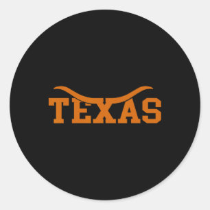 Pegatina Redonda Orgullosos diseñadores de Texas para Adultos Unive