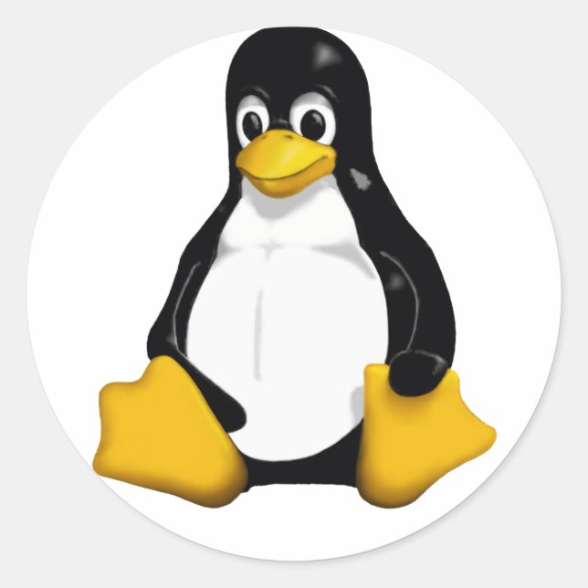 Pegatina Redonda Original (Anverso)