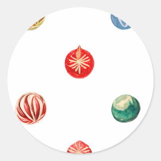 Pegatina Redonda Ornament Envelope Liner