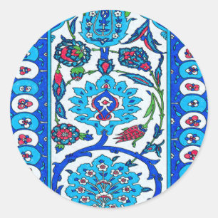 Pegatina Redonda Ornamento