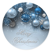 Ornamentos de vacaciones para navidades - Blues
