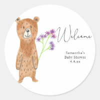 Oso de bienvenida