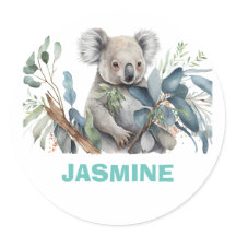 Oso de koala, eucalipto