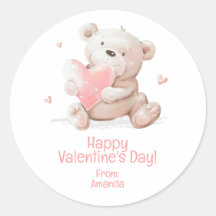 Oso de peluche personalizado para San Valentín