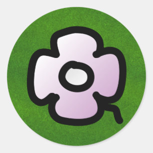 Pegatina Redonda P. Foural round