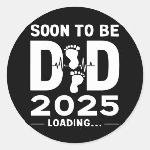 Pegatina Redonda Padre Pronto Est 2025 Nuevo Padre Pronto 