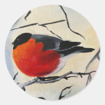 Pájaro rojo