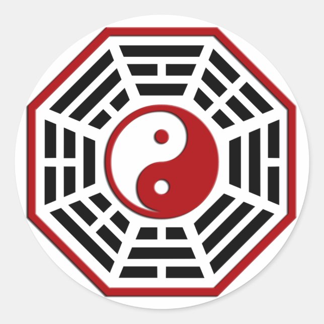 Pegatina Redonda PaKua (Anverso)