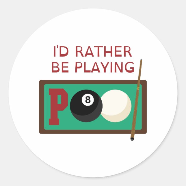 Pegatina Redonda Palabra de grupo (Anverso)