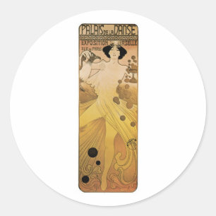 Pegatina Redonda Palacio de Danse