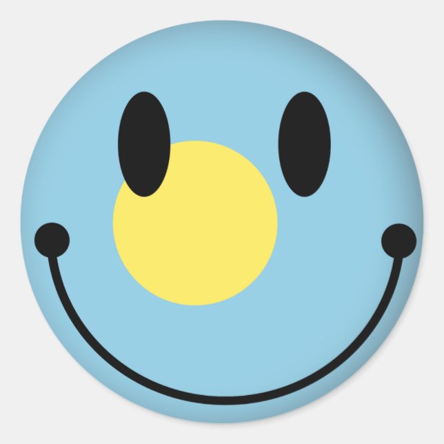 Pegatina Redonda Palau (Anverso)