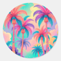 Palmeras de colores