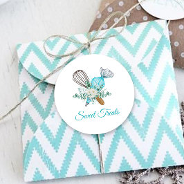 Pegatina Redonda Panadería dulce