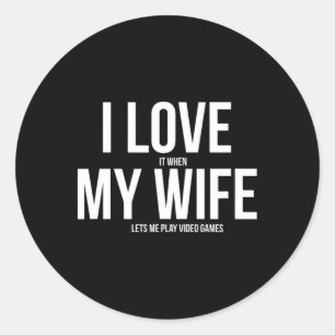 Pegatina Redonda Papá, el videojuego del día del padre