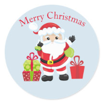 Papá Noel con regalos
