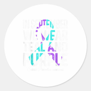 Pegatina Redonda Papá Noel me promueve a Navidades primos primos Co