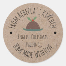 Papel casero con Love Kraft | Navidades Pudding