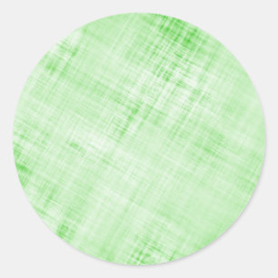 Pegatina Redonda Papel de pergamino apenado rasguñado: Verde