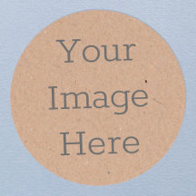 Papel Kraft Marrón Rústico Orgánico Impresión Mini