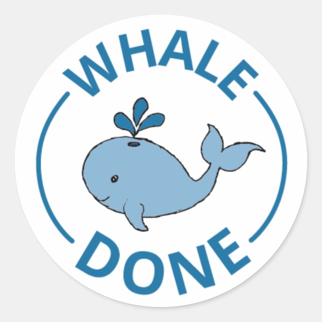 Pegatina Redonda Papeles de graduación de profesores motivadores Té (Anverso)