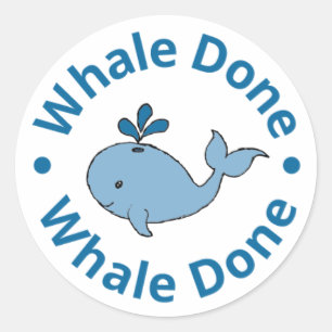 Pegatina Redonda Papeles de graduación de profesores motivadores Té