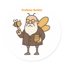Paquete de Stickers de Professor Bumble Kids