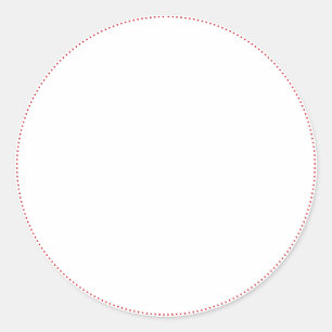 Pegatina Redonda Paquetes rojos de jarra de especias bordean etique