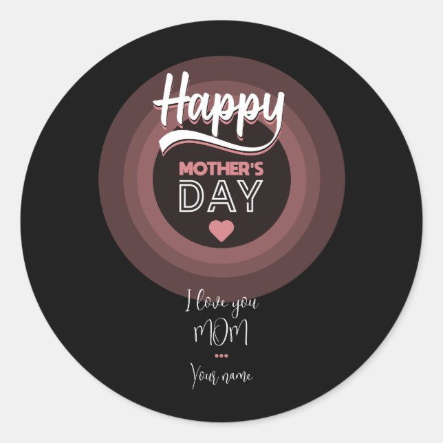 Pegatina Redonda Para alguien muy especial (Anverso)