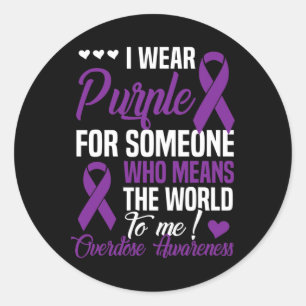 Pegatina Redonda Para Alguien Que Significa Mundo Para Mí - Awaren 