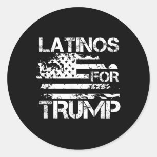 Pegatina Redonda Para Las Elecciones De Trump 2024, Divertidas Y Co