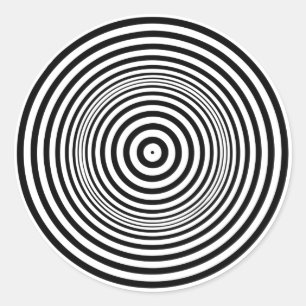 Pegatina Redonda Paranoia