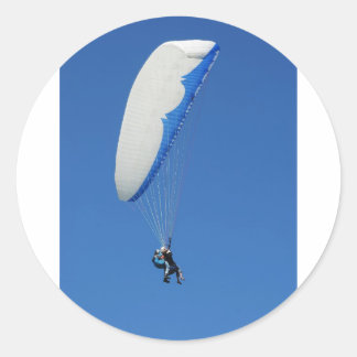 Pegatina Redonda parapente