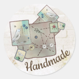 Pegatina Redonda Parchan