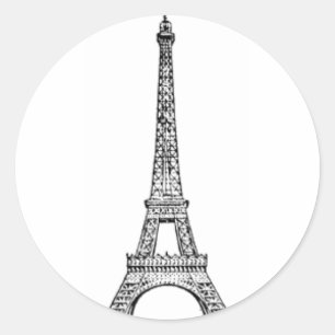 PEGATINA REDONDA PARIS LINE