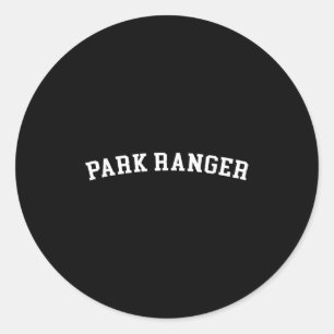 Pegatina Redonda Park Ranger
