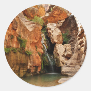 Pegatina Redonda Parque Nacional del Gran Cánion, Arizona