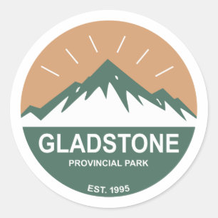 Pegatina Redonda Parque Provincial Gladstone