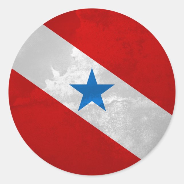 Pegatina Redonda Párr. (Anverso)