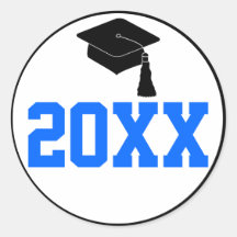 Partido de Graduación de Año de Clase Azul y Negra