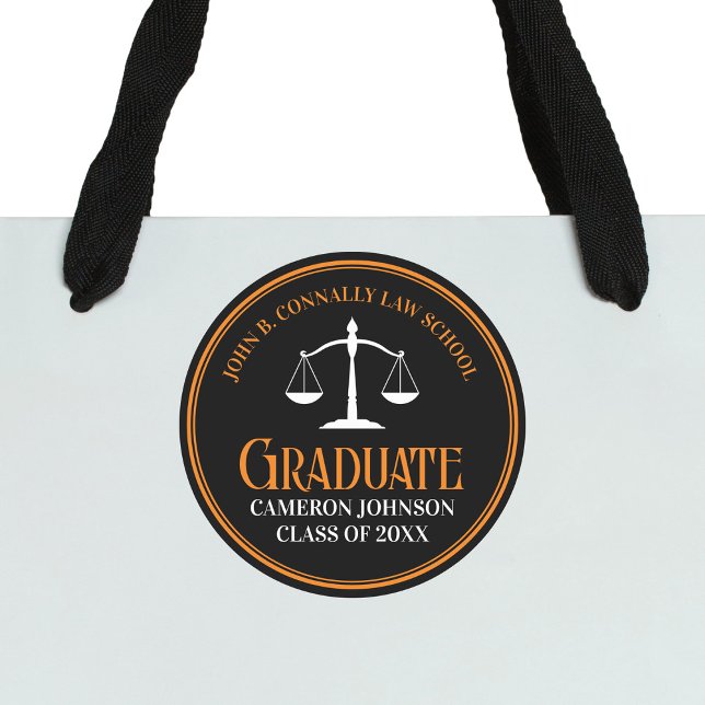 Pegatina Redonda Partido de Graduación de Personalizados de la Facu (Subido por el creador)