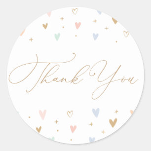 Pegatina Redonda Partido del Cumpleaños del Chica de la Princesa