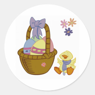 Pegatina Redonda Pascua