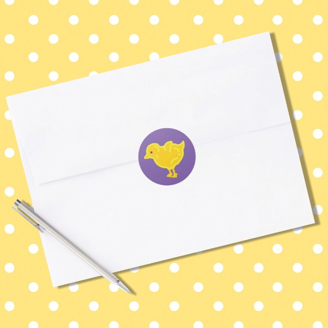 Pegatina Redonda Pascua (Subido por el creador)