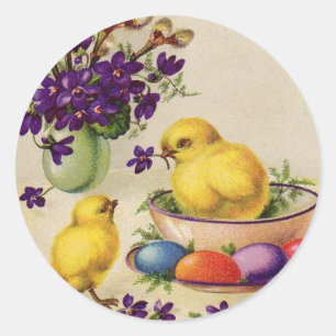 Pegatina Redonda Pascua
