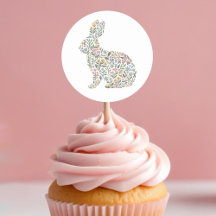 Pascua de primavera de Conejo de Flores Silvestres