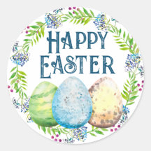 Pascua feliz, 3 huevos con flores