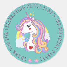 Pastel Baby Azul Texto Personalizado Cute Unicorni